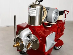 PISTON PUMP MANZINI MOD.400HL, TWIN-CYLINDER, BRONZE BODY PUMP, SECOND-HAND MACHINE