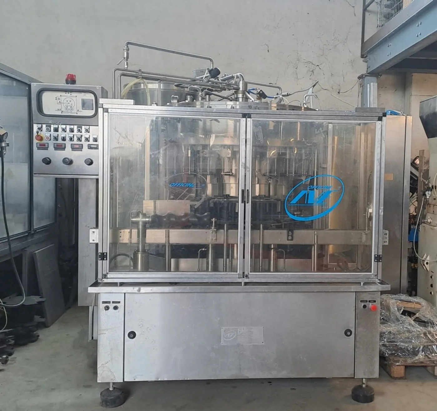 ISOBARIC FILLING MACHINE, OFFICINE AVE FIRM, 24 VALVES, SECOND HAND MACHINE - 1