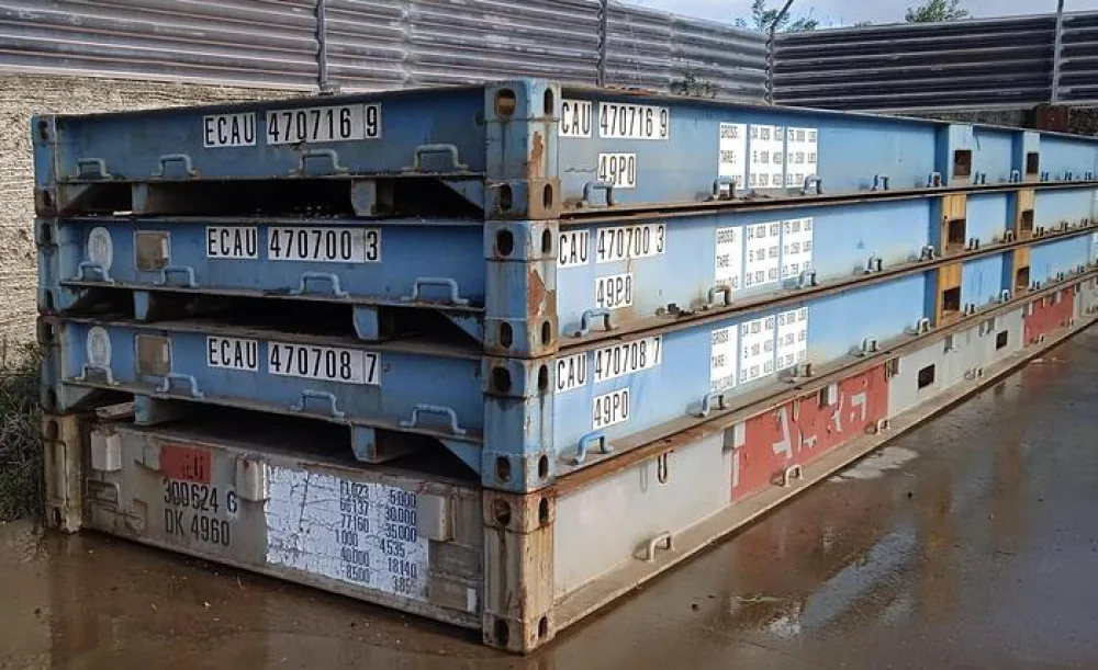 Contentor Flat rack de 40'