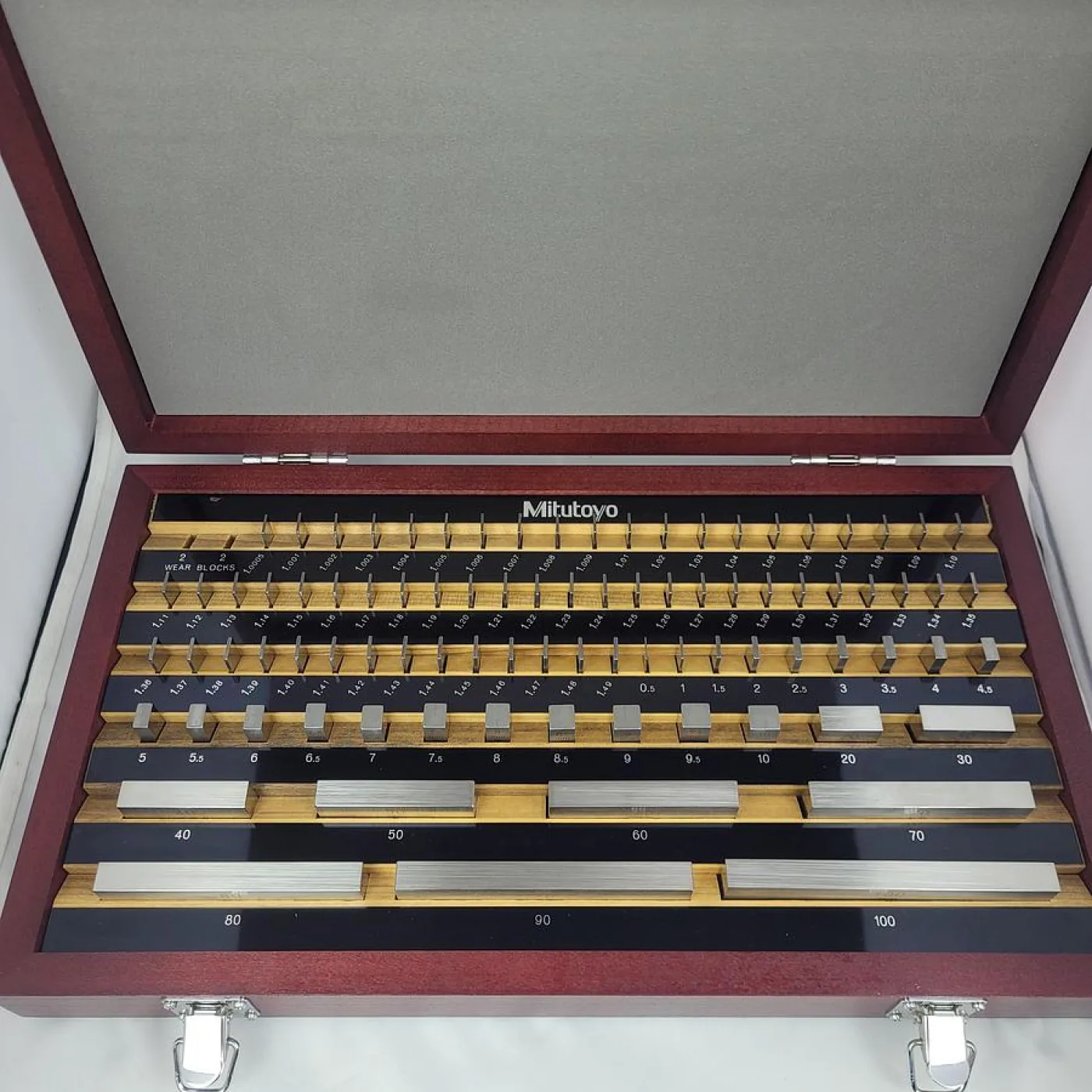 Mitutoyo BM1-8-1B/PD Gauge Block Set - 1