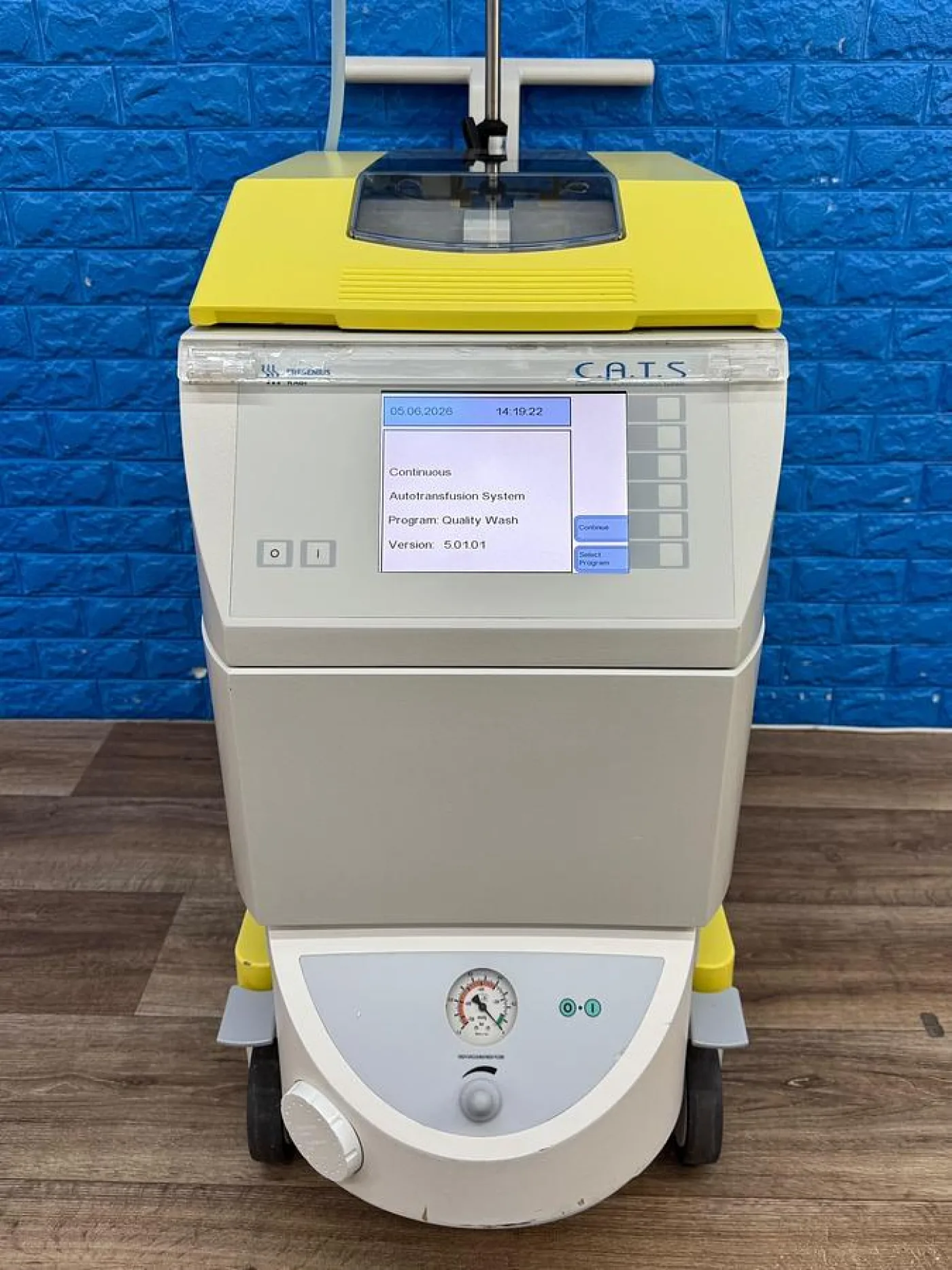 Fresenius Kabi C.A.T.S Continuous Auto Transfusion System Hours: 27 - 5