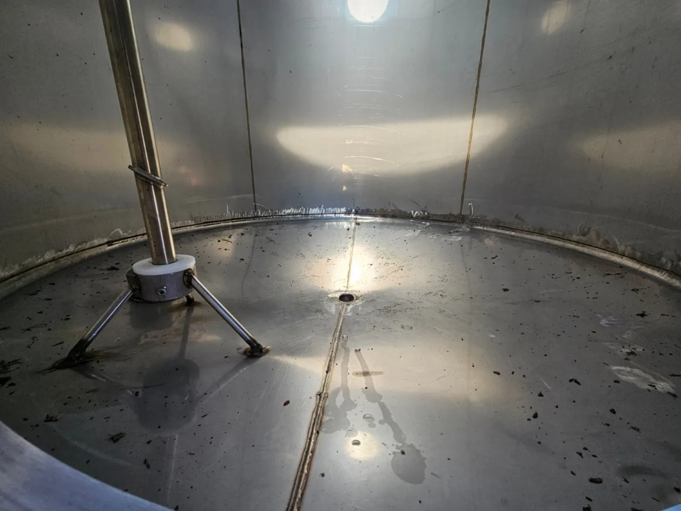 STAINLESS STEEL TANK/MIXER CAPACITY HL 60 ABOUT WITH MIXER, SECOND-HAND EQUIPMENT - 3