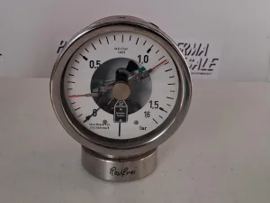 WIKA NG160 Pressure Gauge 0–1.6 bar with Inductive Contact