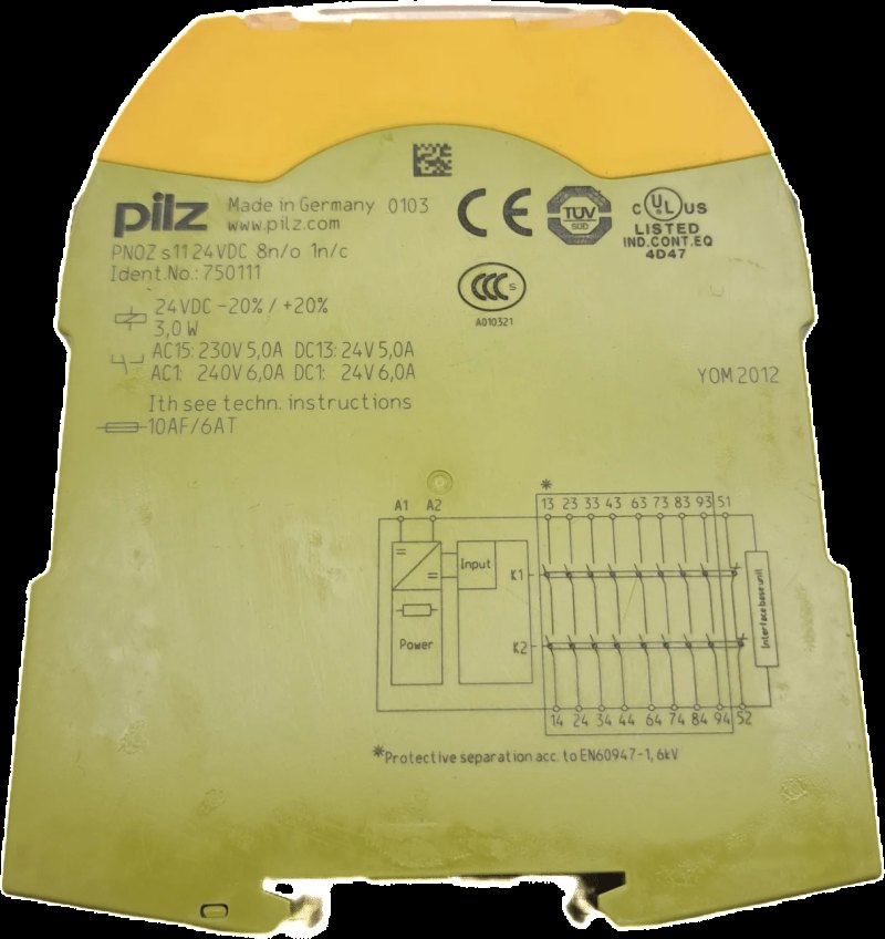 Pilz PNOZ s11 24VDC 8n/o 1n/c 750111 (g)