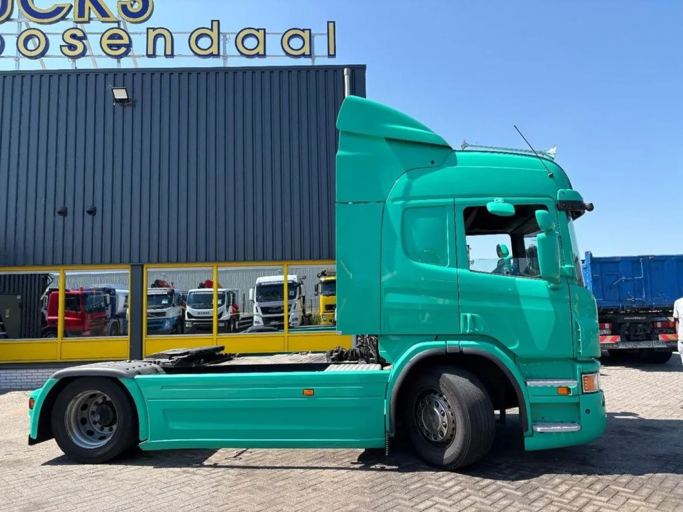 Scania P 360 + euro 5 + spoiler - 2