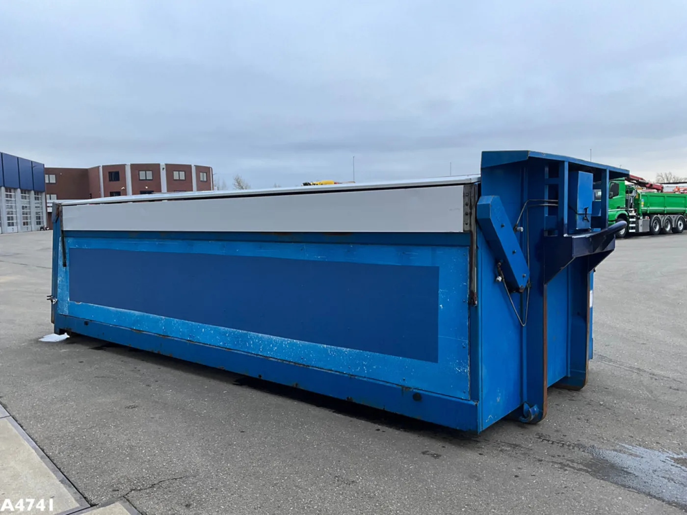 Container 21m³ met Hydraulische milieukleppen - 4