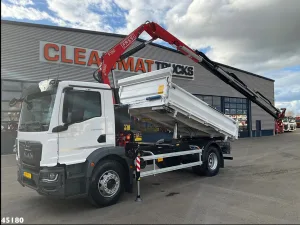 MAN TGM 18.320 Euro 6 Fassi 13 Tonmeter laadkraan NEW AND UNUSED!
