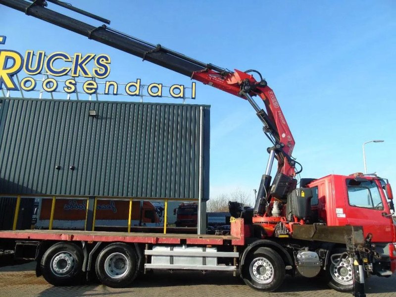 DAF CF 85.510 + FASSI 80TON 6x + 8X2 + EURO 5 + REMOTE