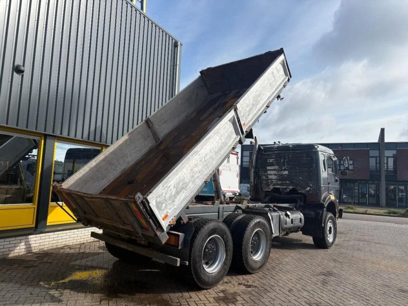 Mercedes-Benz SK 2228 + V8 + 6x4 + manual + 3 SIDE TIPPER