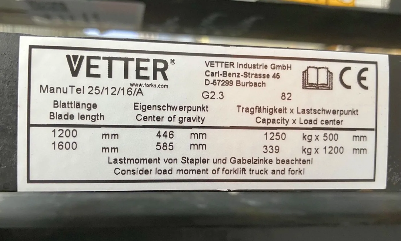 Teleskopgabel Vetter MTGZ25/12/16/A (2003) - 4