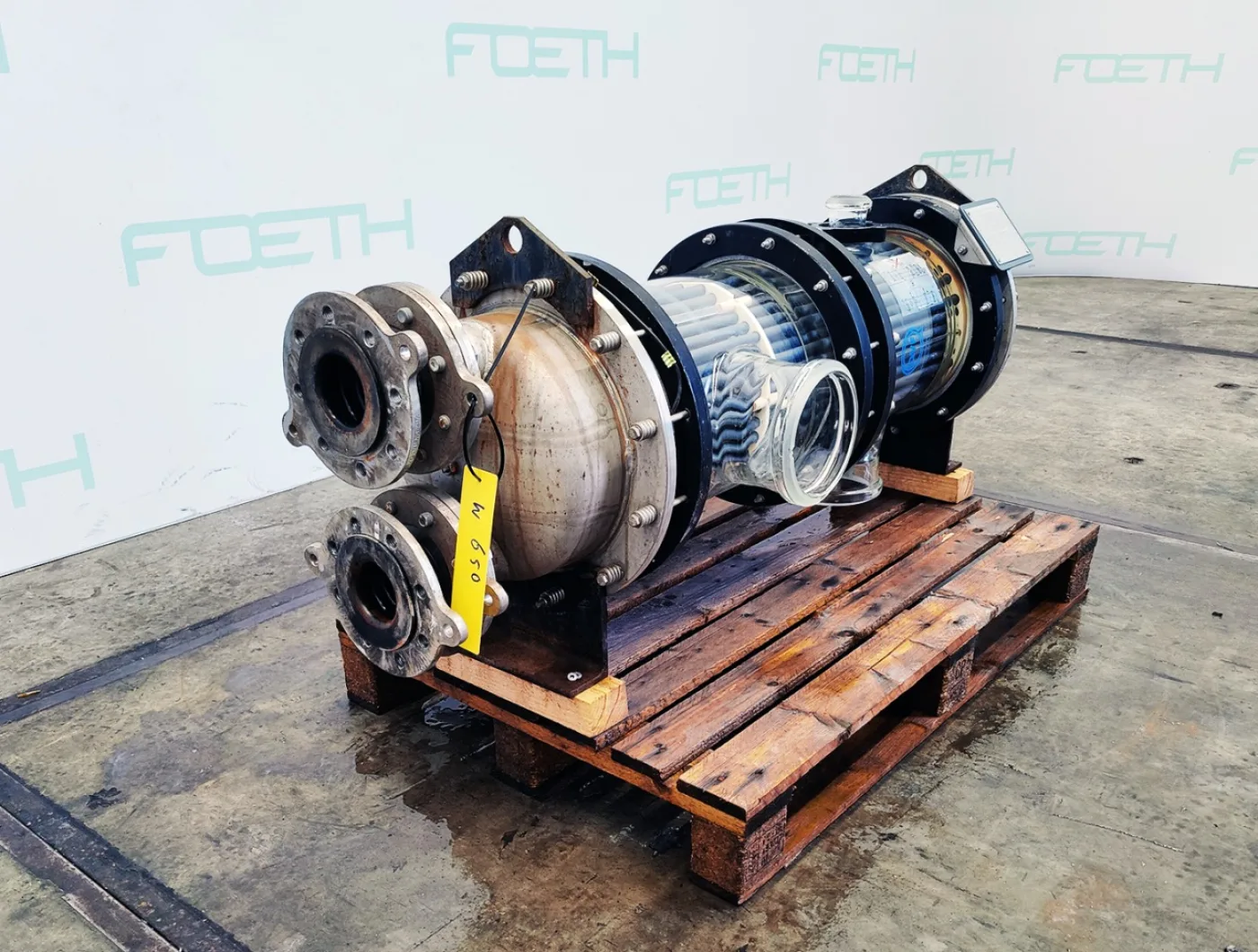 QVF Glasstechnik S-ROB45/300/SH/3SIC-4,5m² - Shell and tube heat exchanger - 7