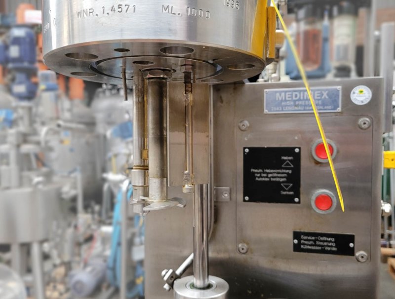 Medimex Med-260, 1 Ltr. - Stainless Steel Reactor