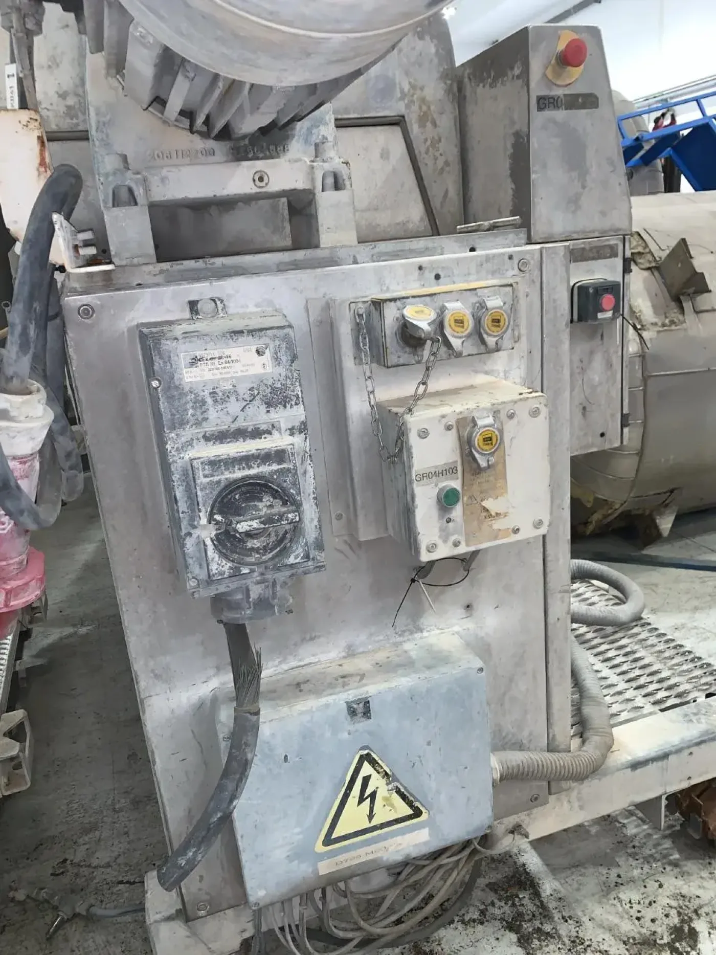 USED RIETER STAINLESS STEEL GRANULATOR - 7