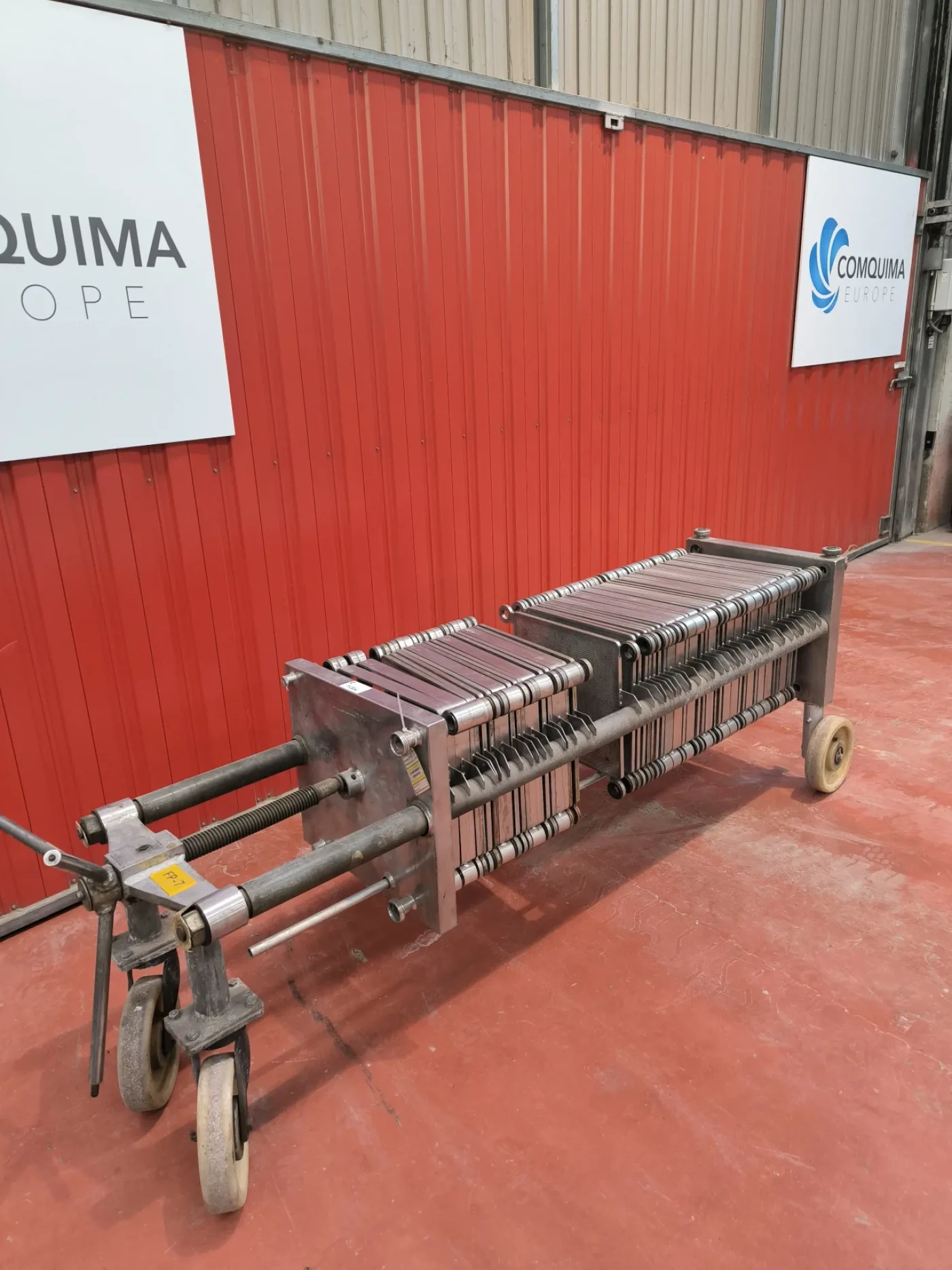 FILTER PRESS SEITZ ENZINGER NOLL 40/30 STAINLESS STEEL 316 - 2