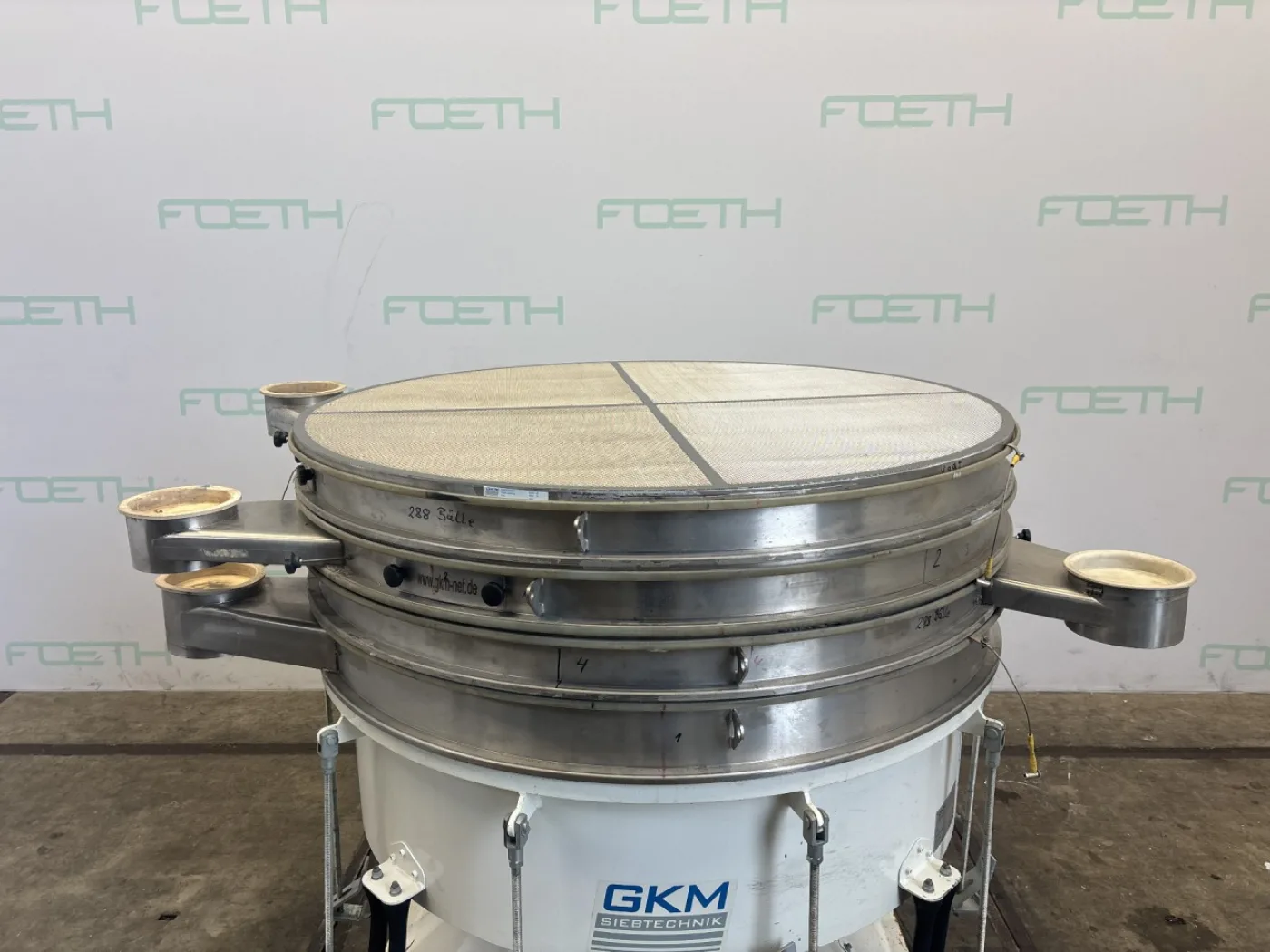 Gkm Siebtechnik KTS-1600/4 - Tumbler screener - 5