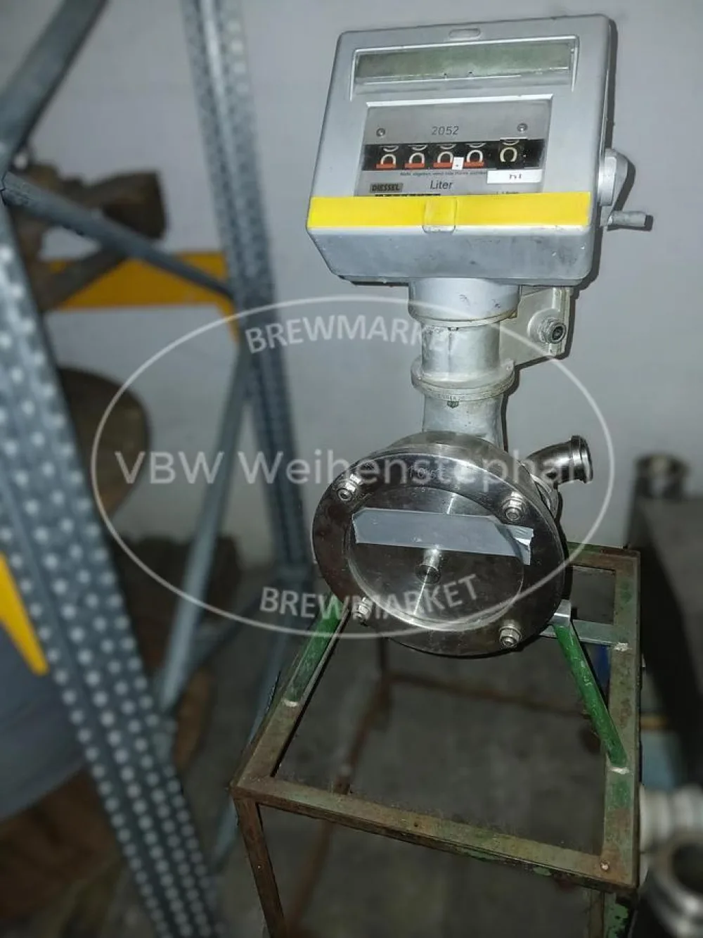 Mobile flow meter, oval wheel meter