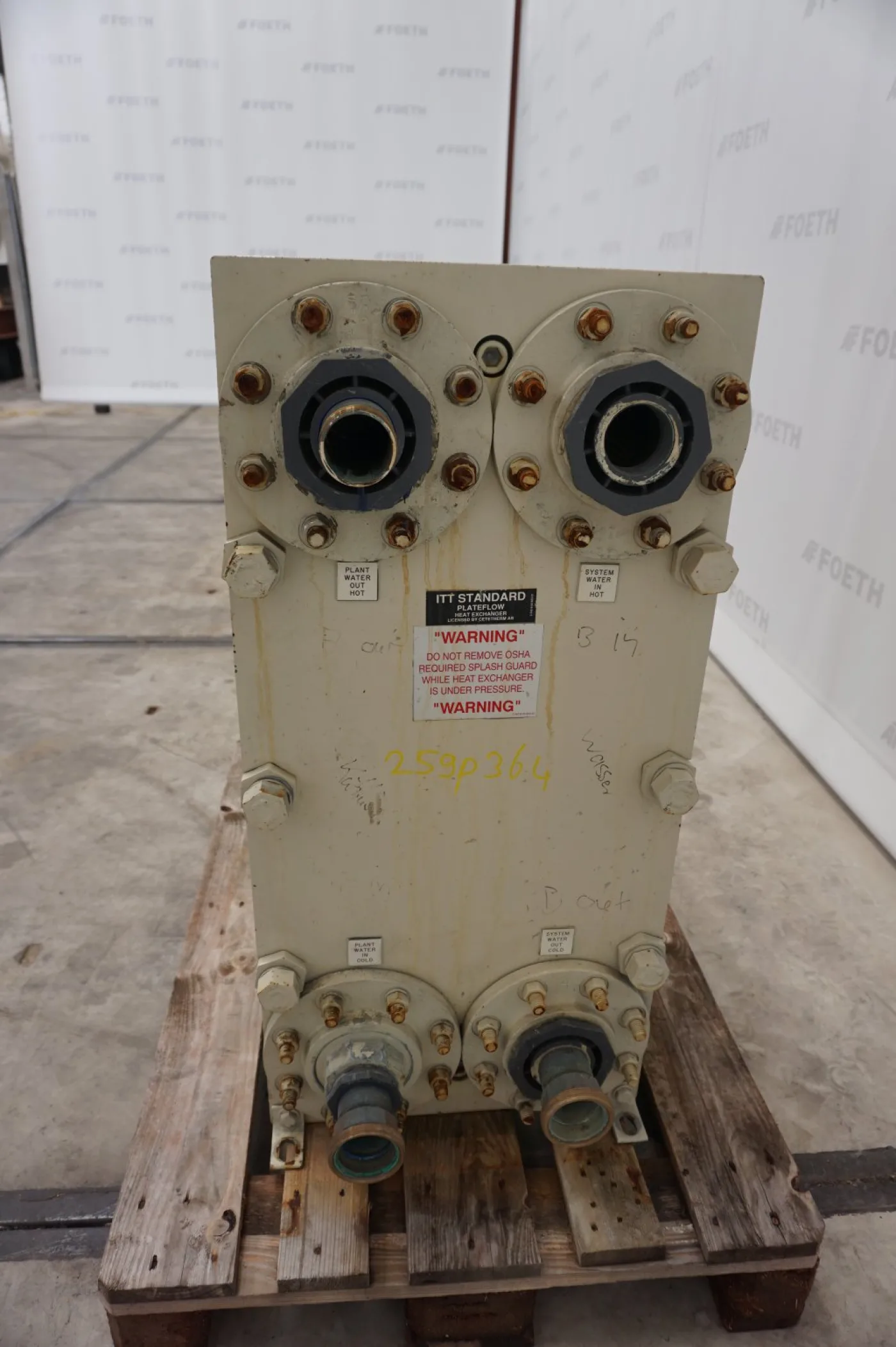 ITT Standard Buffalo PF-35 - Plate heat exchanger - 3