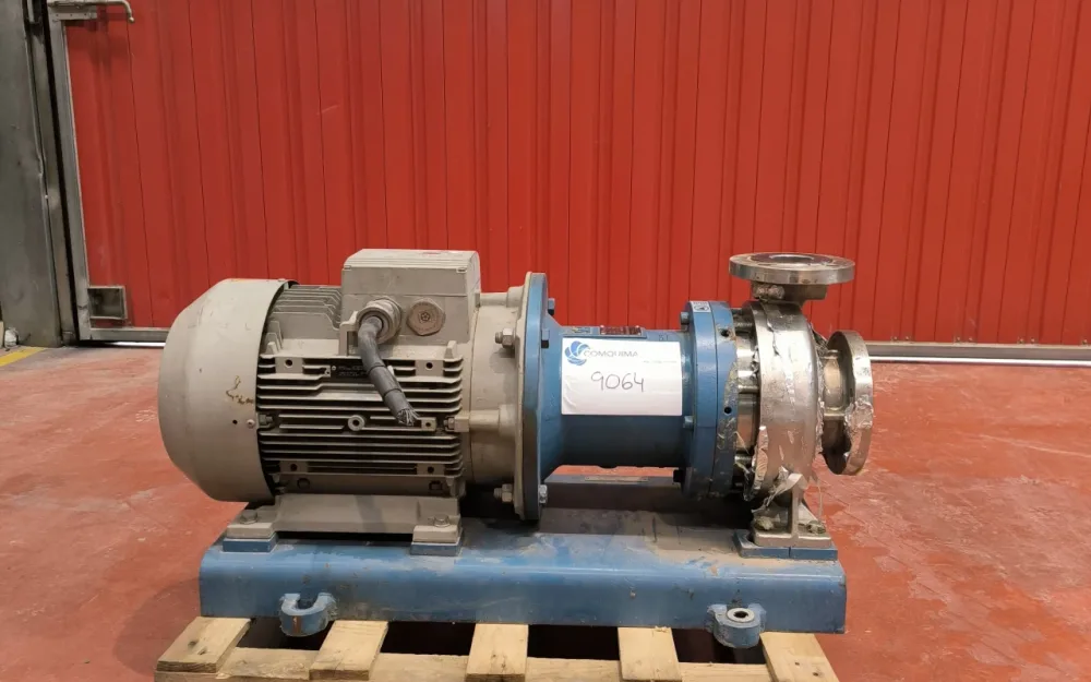 USED STERLING SIHI CBED 050200-7195602 AZ 4B1 F034 CENTRIFUGAL CHEMICAL PROCESS PUMP