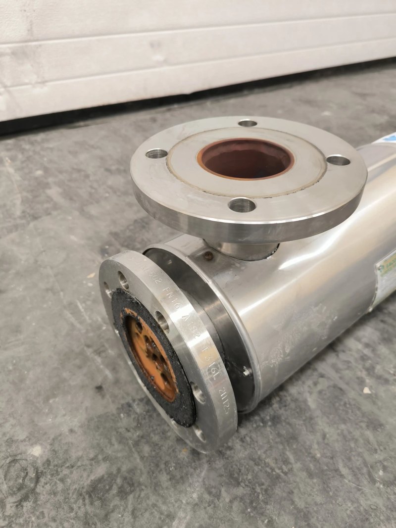 316L STAINLESS STEEL TUBULAR HEAT EXCHANGER 0.8 M² SACOME TFMI-V2-120-1-4" INSULATED