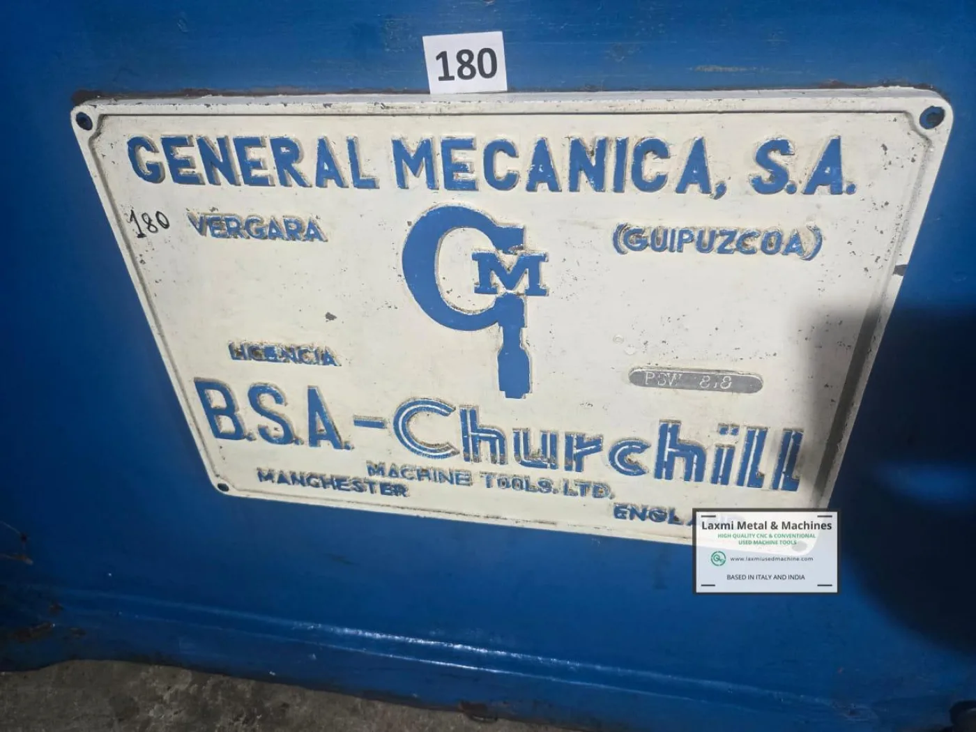 CYLINDRICAL GRINDER, CHURCHILL - 215 X 2000 - Laxmi Metal & Machines, Rohtak - 6