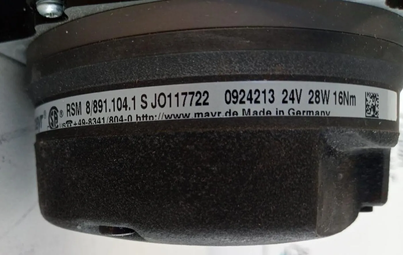 Berger Servo Motor mit ROBA-stop-M VRDM31117/50 LWBOB - 3
