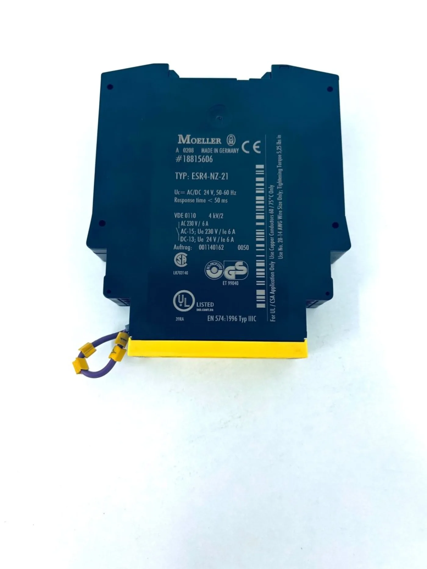 Sicherheitsrelais Moeller ESR4-NZ-21 - 1