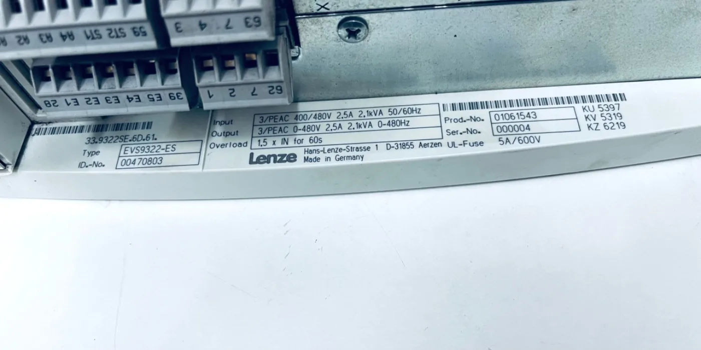 Lenze EV59322-ES Profibus-DP 000004 - 2