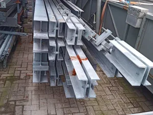 Beams galvanised