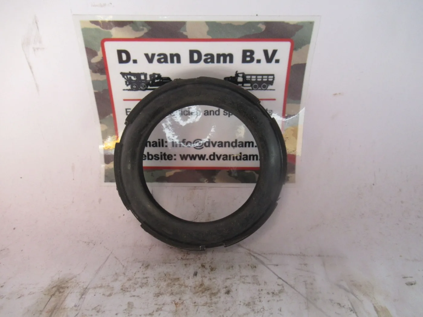 Keerring + moer achteras Banjo - 1