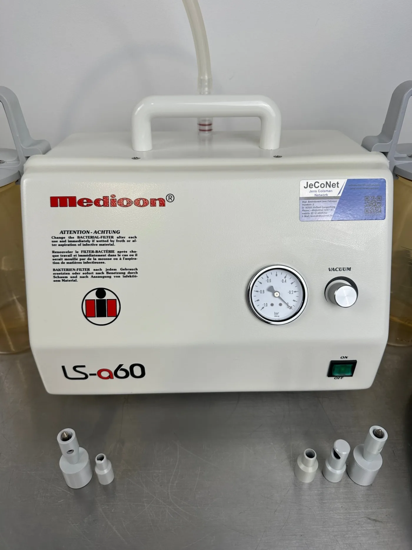 Medicon LS-a60 Absauger -0,95 bar inkl. Fusschalter Lipectomie - 2