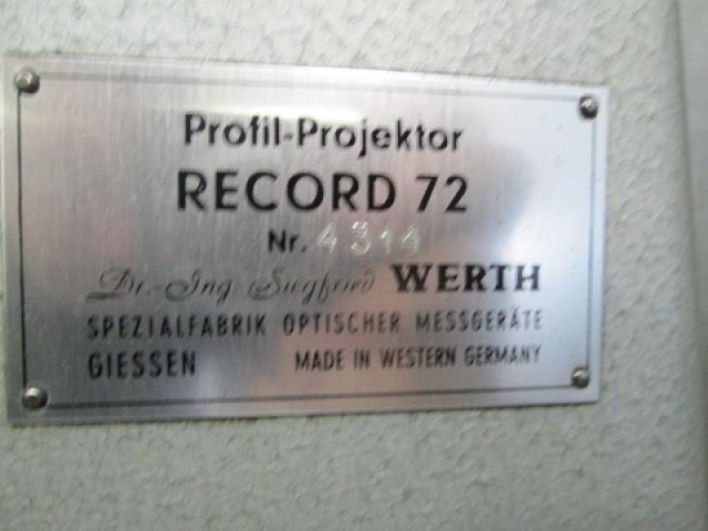 Record 72 WERTH