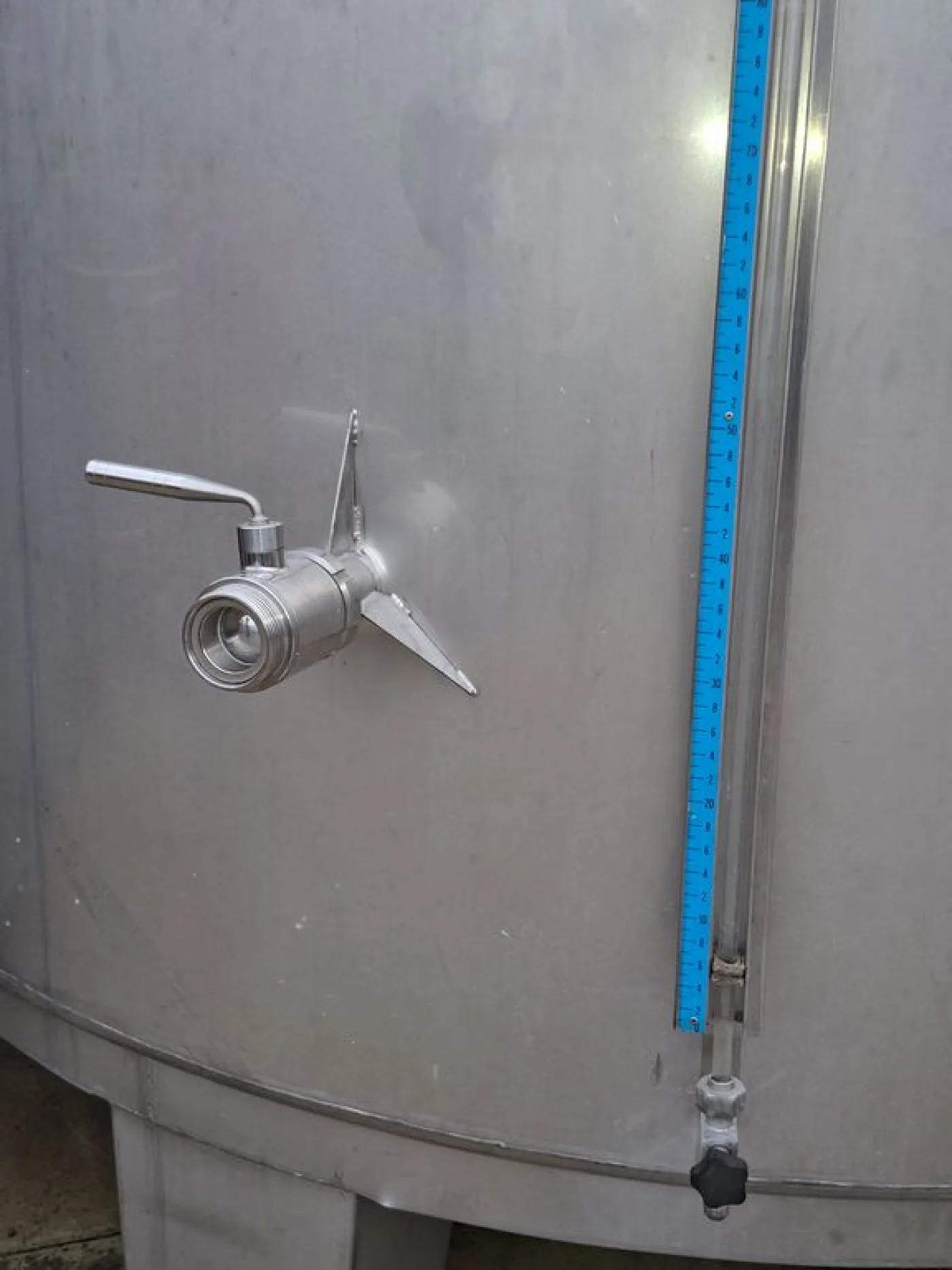 STAINLESS STEEL TANK CAPACITY HL 250 (LITERS 25.000) AZZINI FIRM STORAGE/WINEMAKING MODEL, SECOND-HAND EQUIPMENT - 2