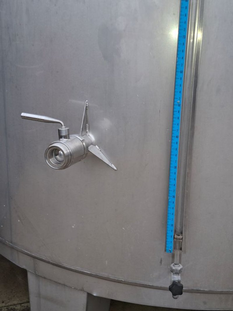 STAINLESS STEEL TANK CAPACITY HL 250 (LITERS 25.000) AZZINI FIRM STORAGE/WINEMAKING MODEL, SECOND-HAND EQUIPMENT