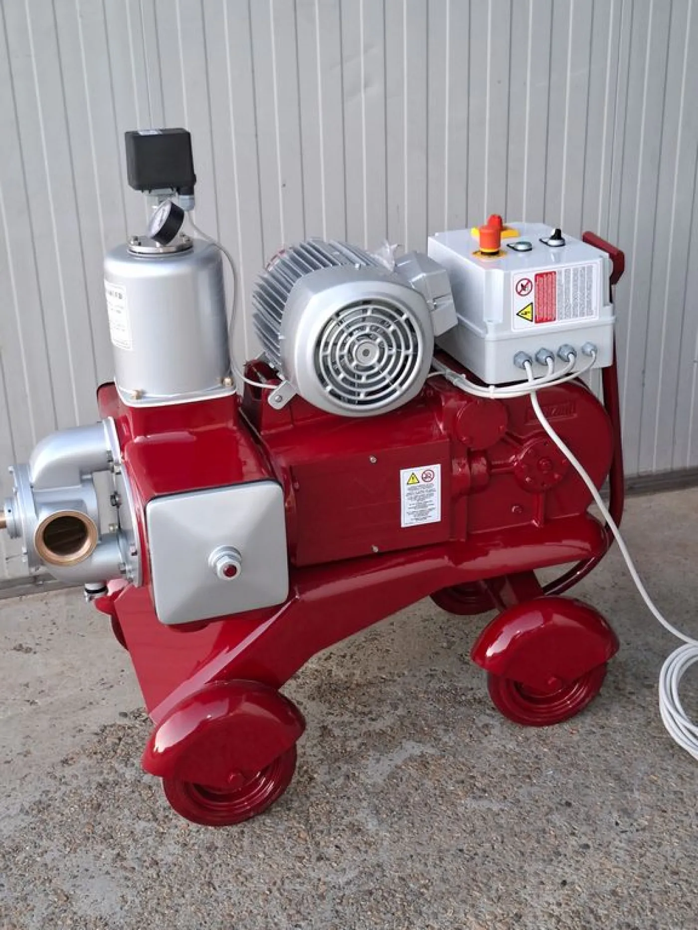 PISTON PUMP MANZINI MOD.300HL, TWIN-CYLINDER, BRONZE BODY PUMP, SECOND-HAND MACHINE - 3