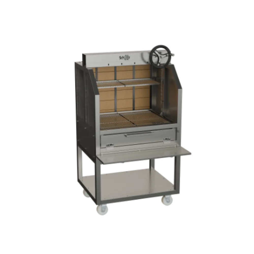 Scheer Parrilla 675-1, 1000mm Stainless Steel Grill - islandcatering