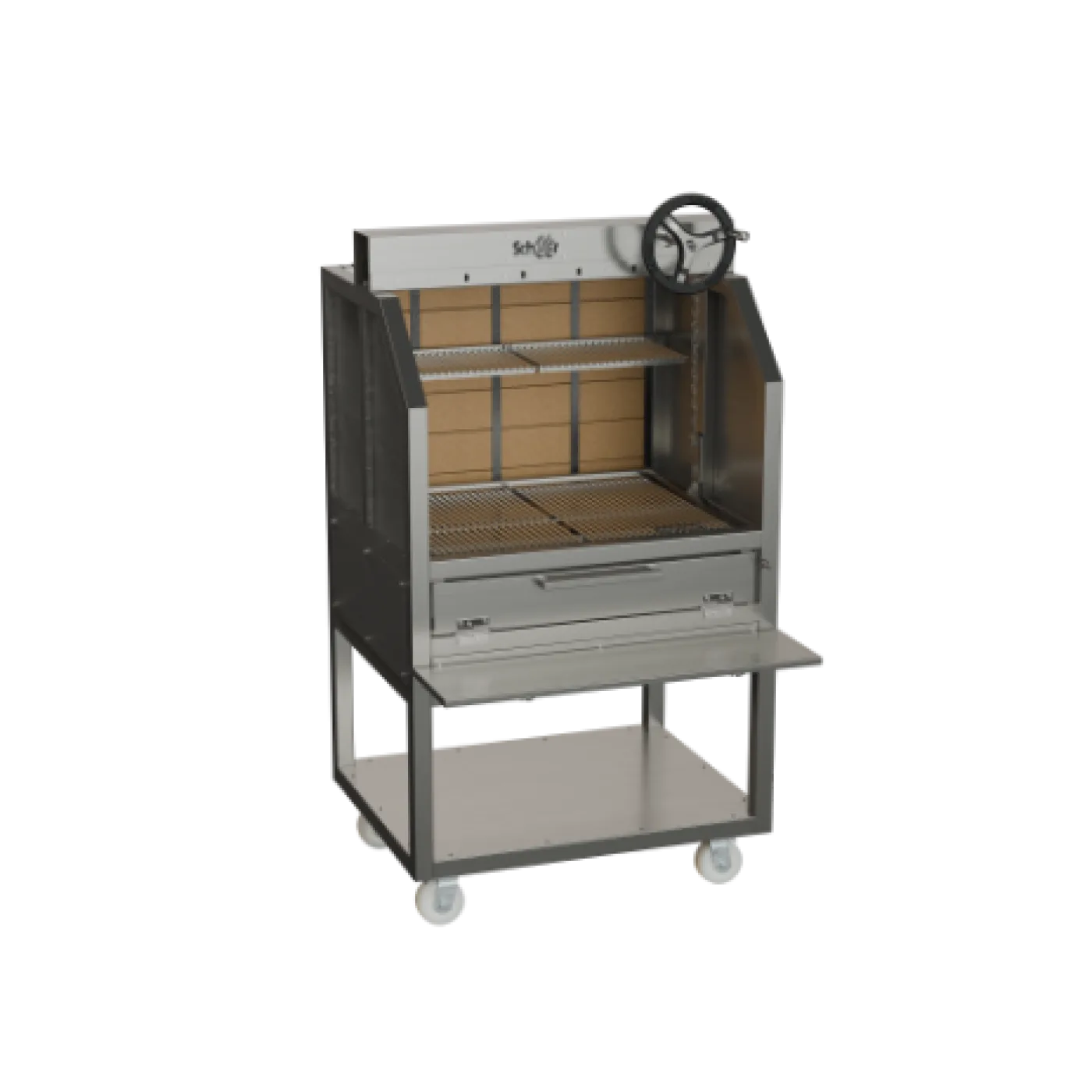 Scheer Parrilla 675-1, 1000mm Stainless Steel Grill - islandcatering - 1