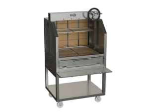 Scheer Parrilla 675-1, 1000mm Stainless Steel Grill - islandcatering