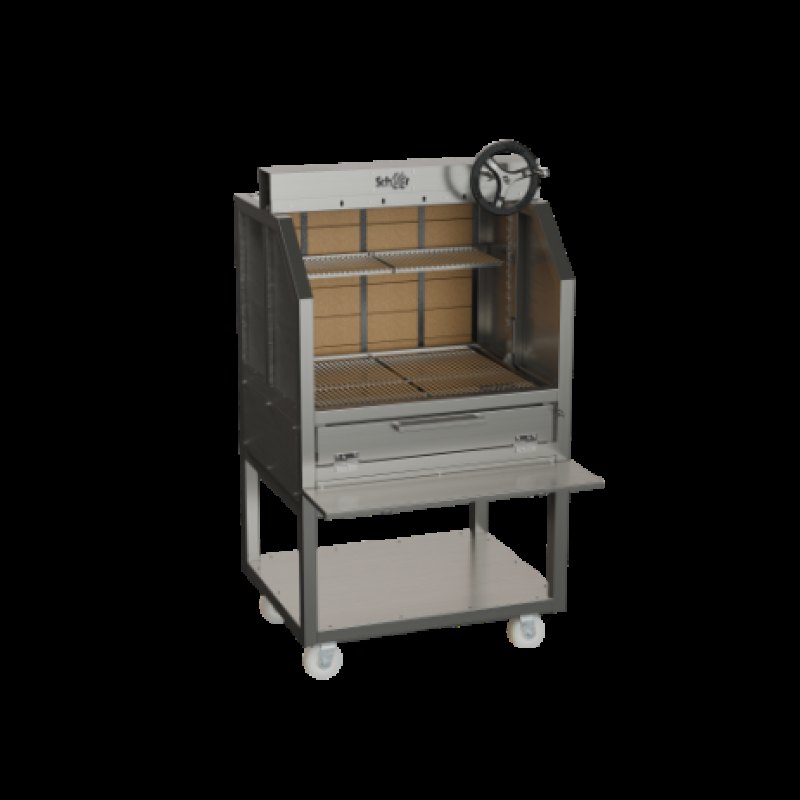 Scheer Parrilla 675-1, 1000mm Stainless Steel Grill - islandcatering