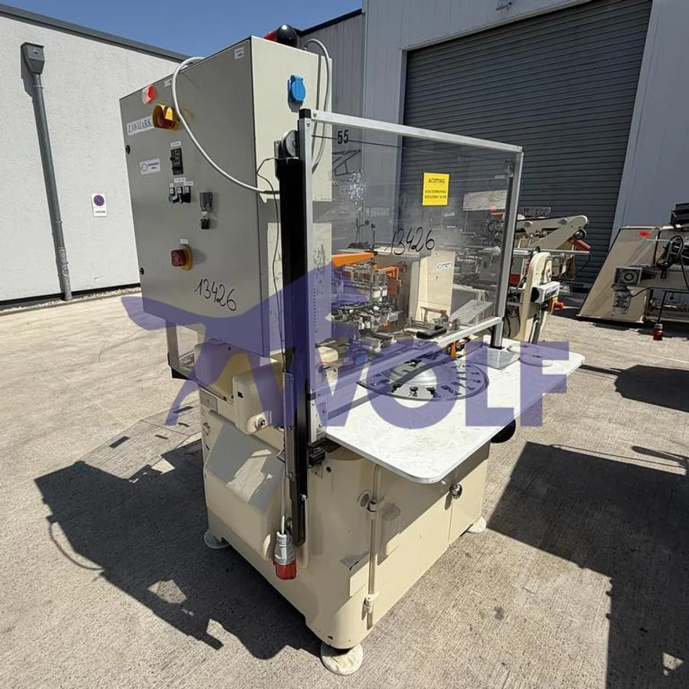 Stannioliermaschine RASCH - Type RU-EK, mit Klappstaion. - 2