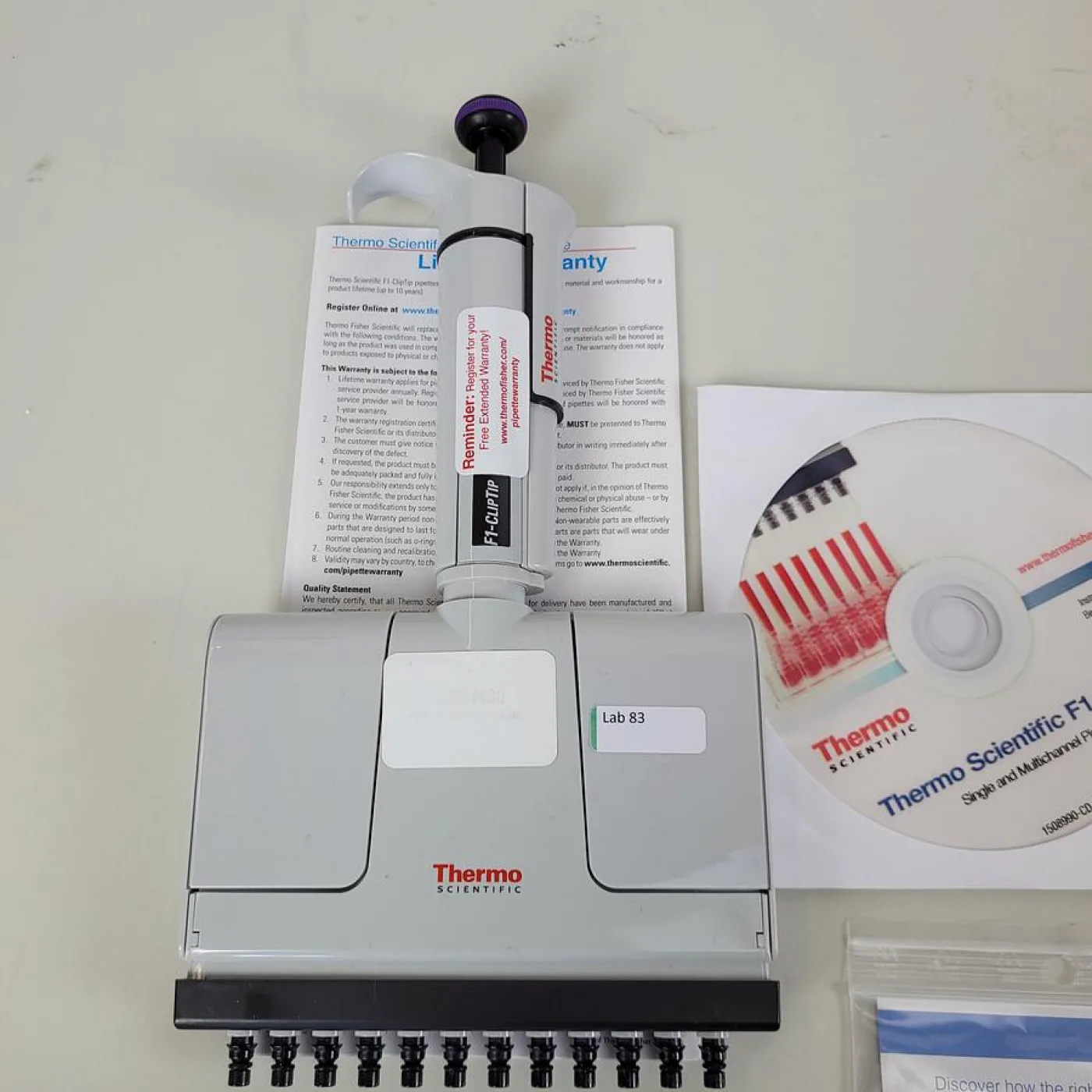 Thermo Scientific f1-clip Type 12 Clipmulti pipette - 1