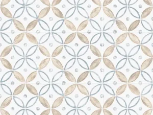 Deserto 10MM Blue Design tegel semi mat 20x20 cm