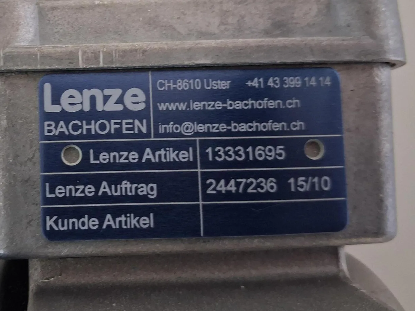 Lenze GST05-2N VBR 1B Getriebemotor - 5