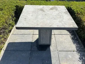 Blue Stone Tafel gekapt onderstel