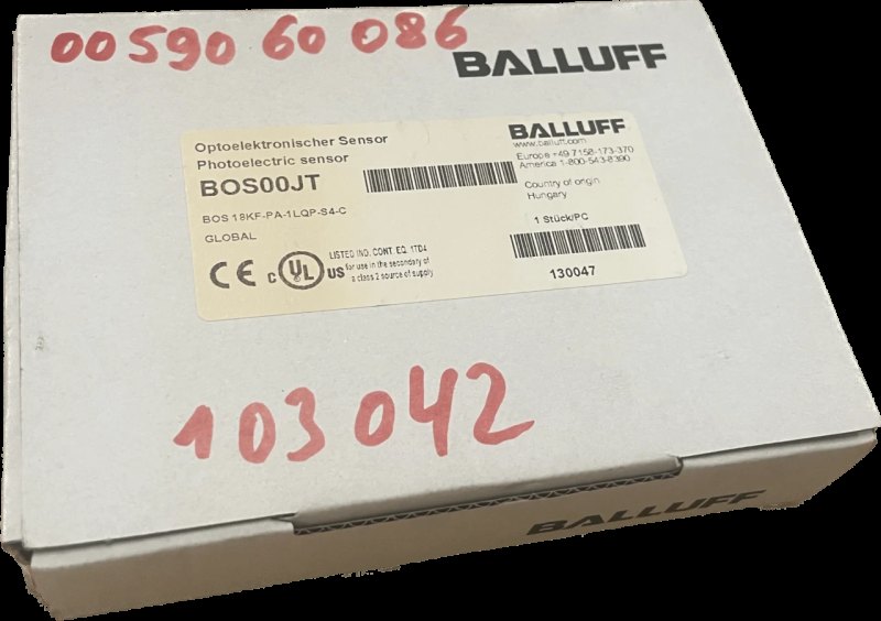 BALLUFF Reflexionslichtschranken BOS 18KF-PA-1LQP-S4-C