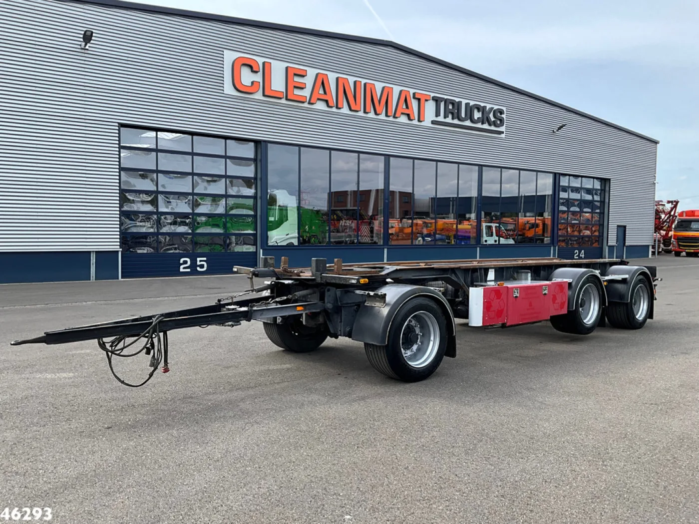 Van Hool 3-assige containeraanhangwagen - 1
