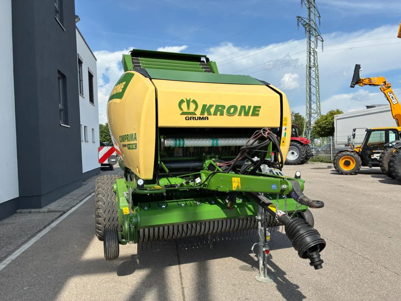 Rundballenpresse Krone Comprima F 155 XC - 7