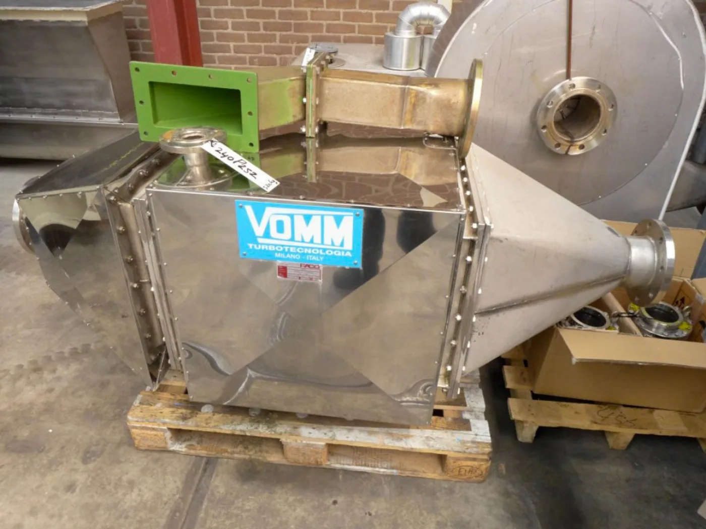 Vomm Milano ES-350 - Paddle dryer - 2