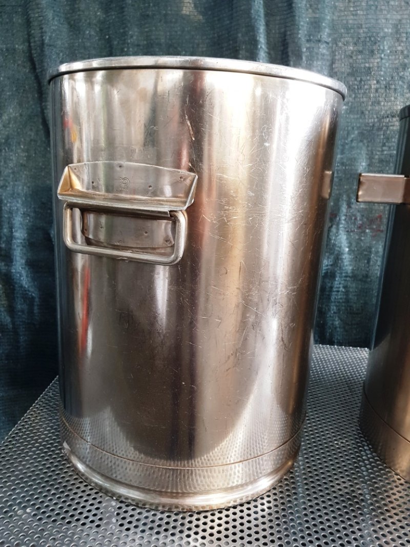 CONTENITORE IN ACCIAIO INOX – MILINOX – Mod. 30 LT