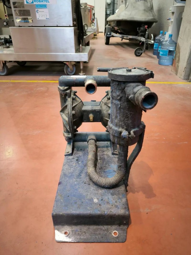 BLAGDON PNEUMATIC PUMP WITH BASKET FILTER