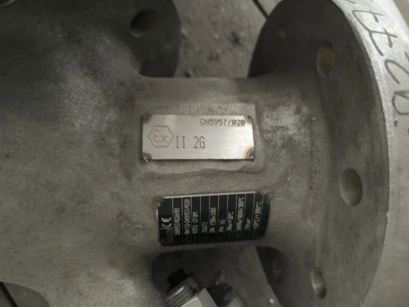 PROPORTIONAL CONTROL VALVE GUICHON STAINLESS STEEL 316Ti DN150 x 100 PN16 ATEX